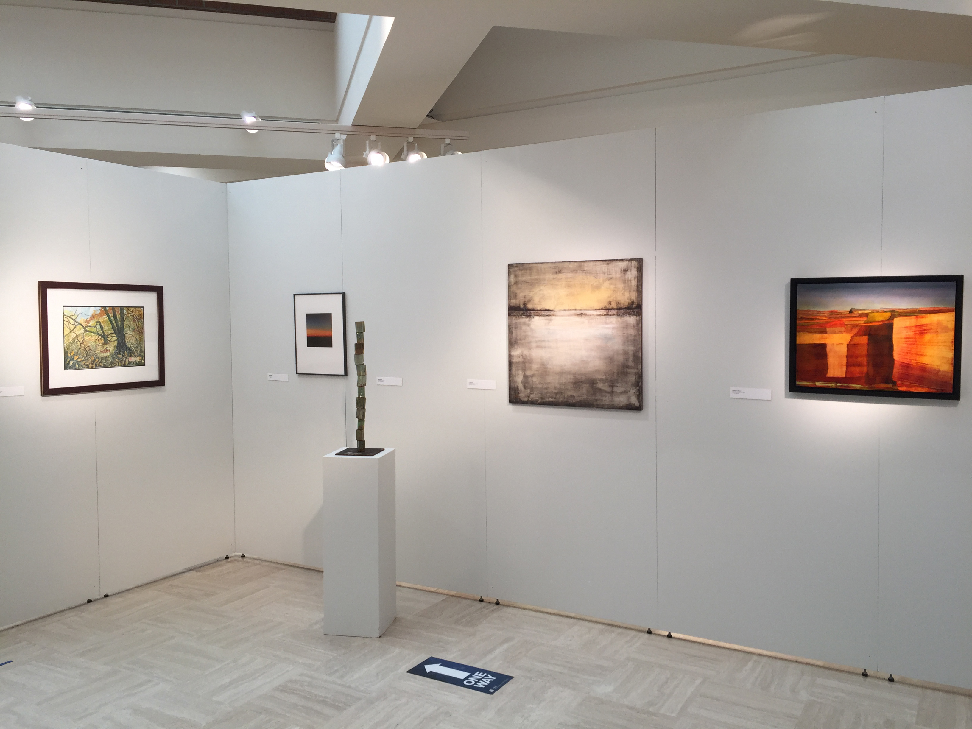 back side of front wall